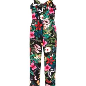 H&M Floral Jumpsuit